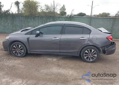 2014 Honda Civic Ex z USA, uszkodzony, nr VIN 19XFB2F86EE081002